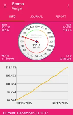 Weight android App screenshot 4