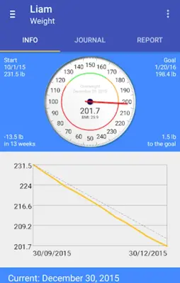 Weight android App screenshot 7